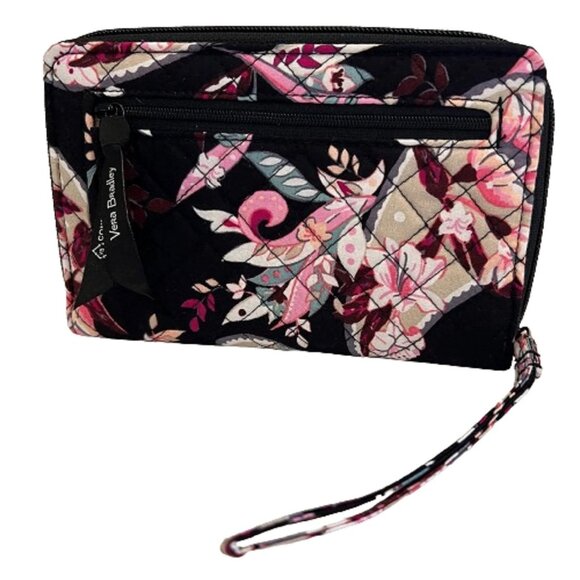Vera Bradley Handbags - Vera Bradley Women's Zip-Around Wallet Wristlet in Botanical Paisley